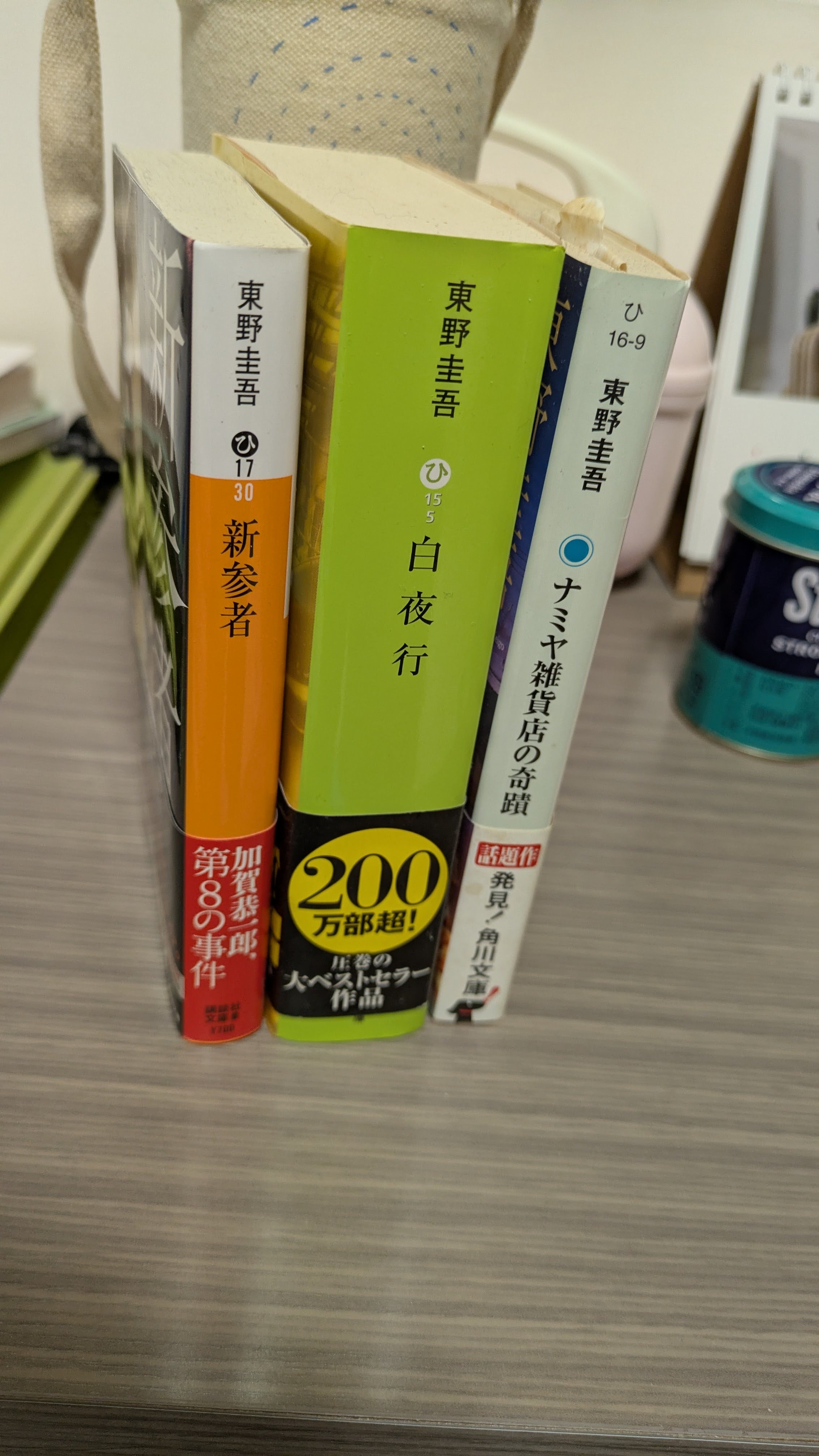 東野圭吾的三本作品